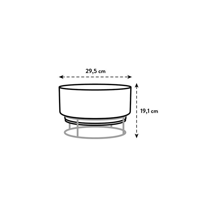 b.for studio bowl 30cm living concrete